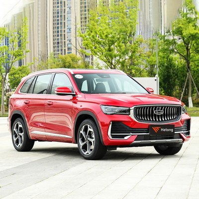 2023 λαμπρό λευκό μαύρο αυτοκίνητο Geely Monjaro Καύσιμο αυτοκίνητο με μέγιστη ταχύτητα 215km / h