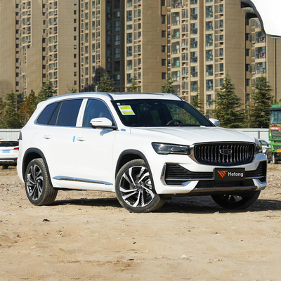 2023 λαμπρό λευκό μαύρο αυτοκίνητο Geely Monjaro Καύσιμο αυτοκίνητο με μέγιστη ταχύτητα 215km / h