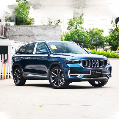 2023 λαμπρό λευκό μαύρο αυτοκίνητο Geely Monjaro Καύσιμο αυτοκίνητο με μέγιστη ταχύτητα 215km / h
