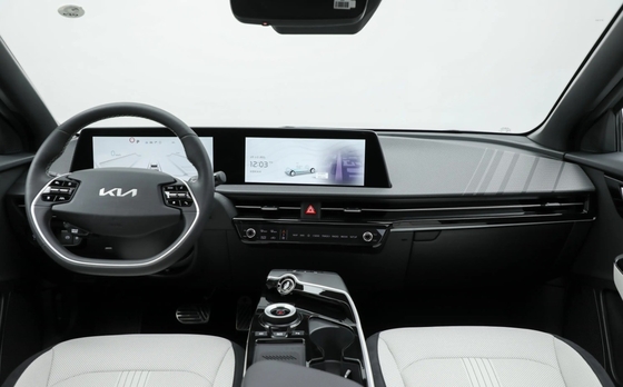 2023 Kia EV6 5 πόρτες 5 θέσεις καθαρό ηλεκτρικό αυτοκίνητο με εμβέλεια 671KM και γκρι τύπο κινητήρα