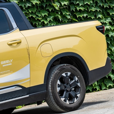 400-600 χλμ. Περιοχή Καθαρή μπαταρία Geely RD6 Energy Pickup Truck με και 3120mm τροχοπέδιο