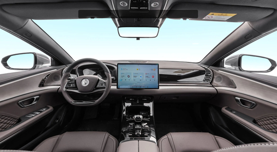 Ηλεκτρική BYD Han 2023 EV Champion 605km Front Drive μοντέλο τροχοπέδου 2920 Fast Electr