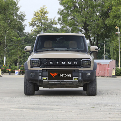 Το Jetour Traveller 2024 4WD SUV με γρήγορη επιτάχυνση και κόκκινο / μπλε Jetour Traveler 2.0T