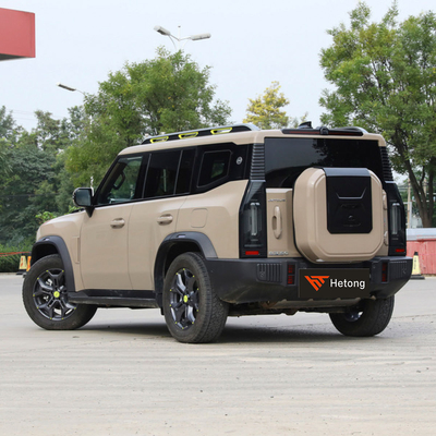 Το Jetour Traveller 2024 4WD SUV με γρήγορη επιτάχυνση και κόκκινο / μπλε Jetour Traveler 2.0T